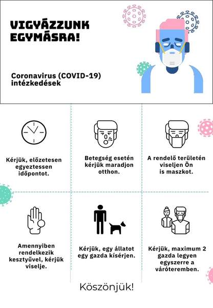 Állatorvosi Rendelő - Koronavírus tájékoztató